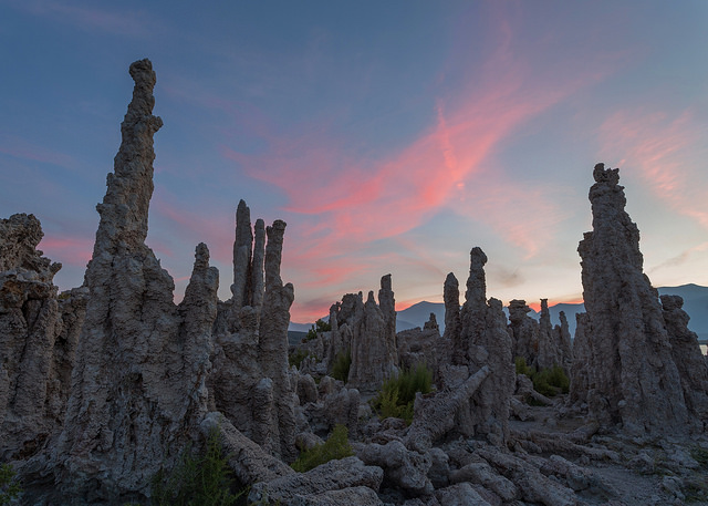August Sunset at Mono Lake