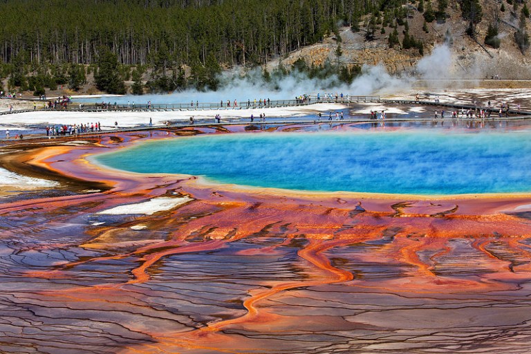 Boardwalks at Grand Prismatic Springs