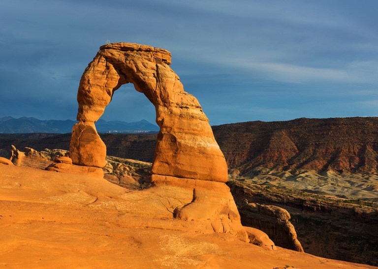 Late Light on Delicate Arch