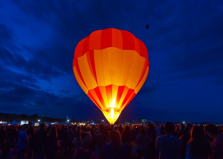 Balloon Preparing for Launch