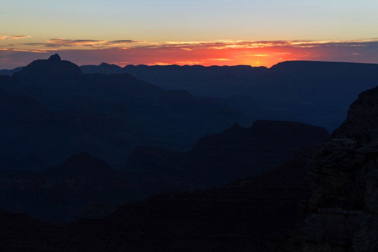 Before Sunrise at the Grand Canyon