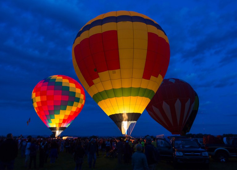 Blue Hour Balloons