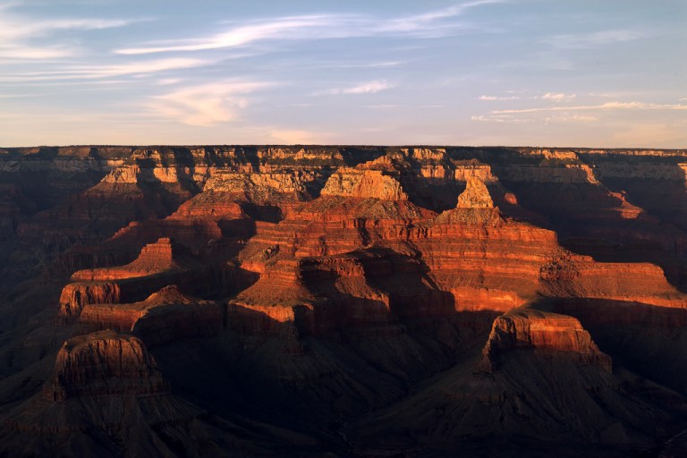 Late Light on the Grand Canyon
