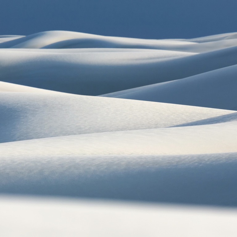 White Sands Pattern Square