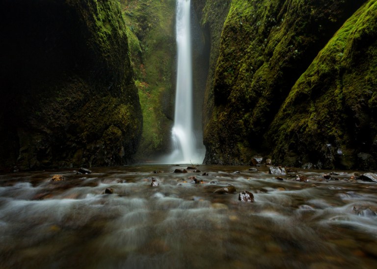 Lower Oneonta Falls Landscape