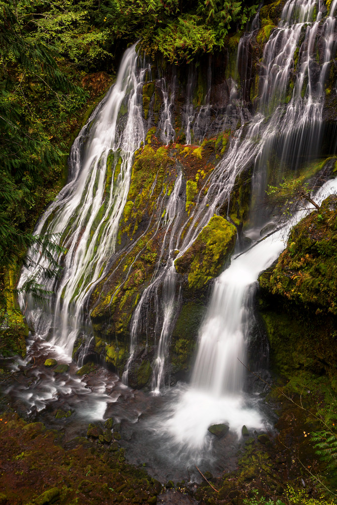 Panther Creek Falls from Above