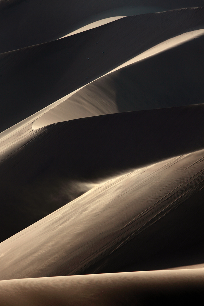 Blowing Sand at the Huacachina Dunes