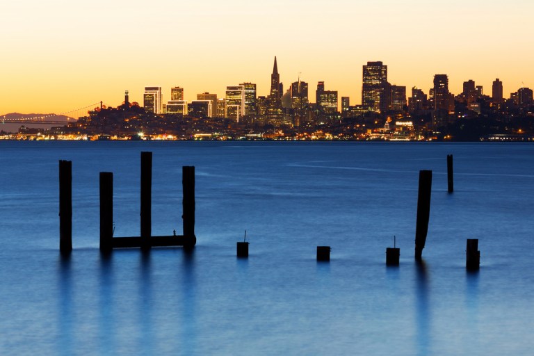 November Sausalito View of SF