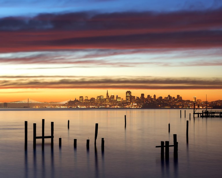 February Sausalito Sunrise 8x10