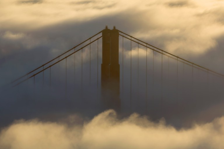 North Tower February Fog