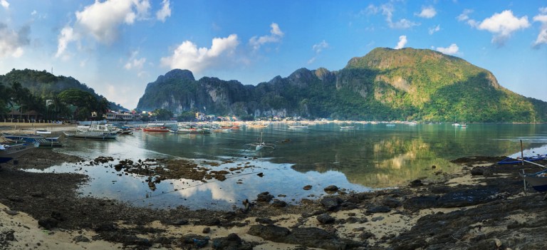 El Nido Early Light Pano