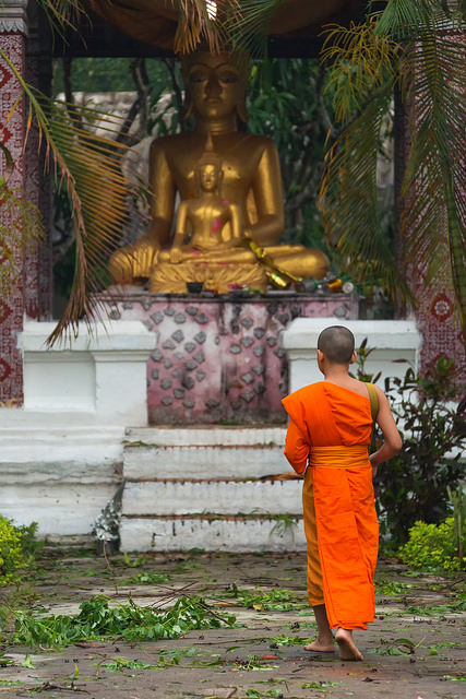 Buddha Statues after Storm