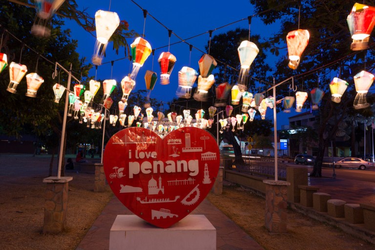 Hot Air Balloon Lamps in Penang