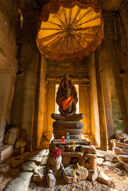 Prayer Room Inside Bayon