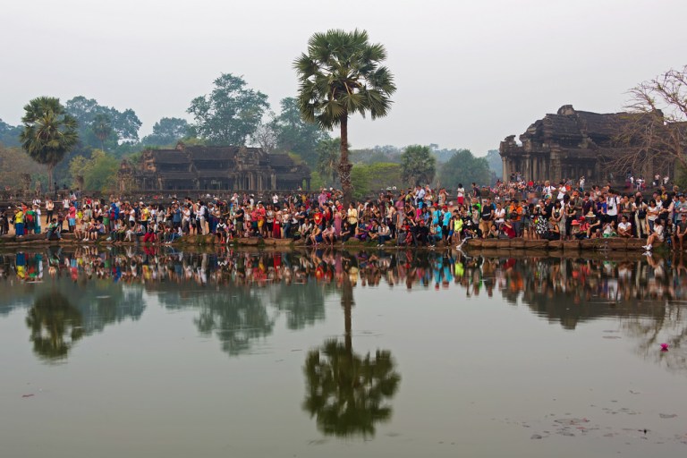 Sunrise Crowd at Angkor Wat