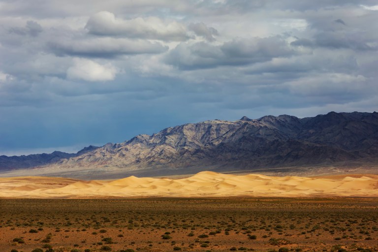 Clouds Over Khongoryn Els