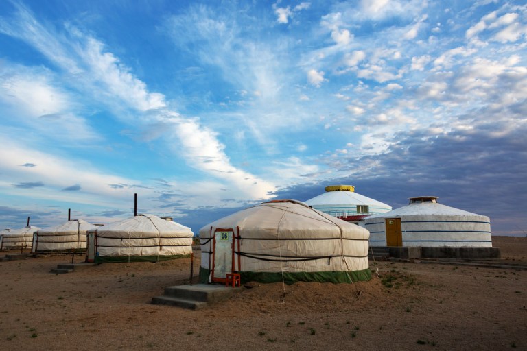 Ger Camp Near Shambhala