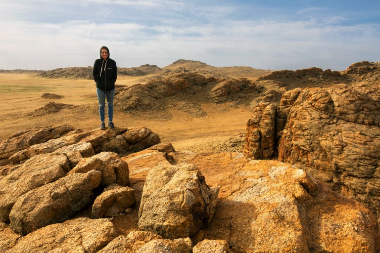 Marie at Baga Gazriin Chuluu