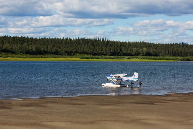 Our Plane at Kobuk Valley NP