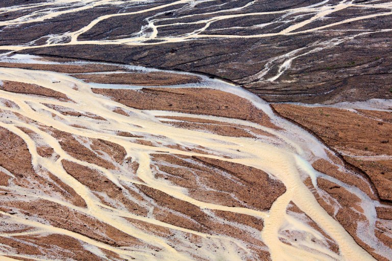 Two-tone Runoff at Denali