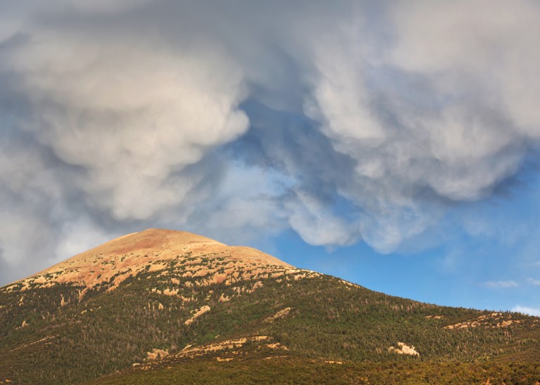 Clouds Over Great Basin NP
