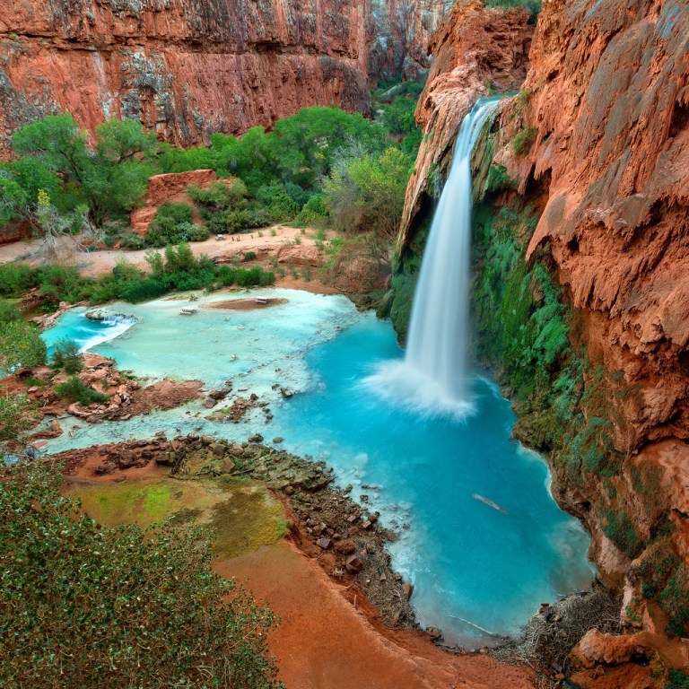 Havasu Falls from Above