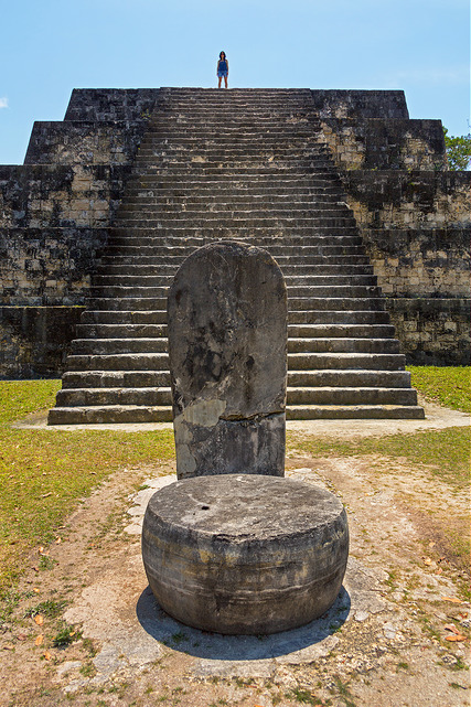 marie-on-top-of-caracol-temple